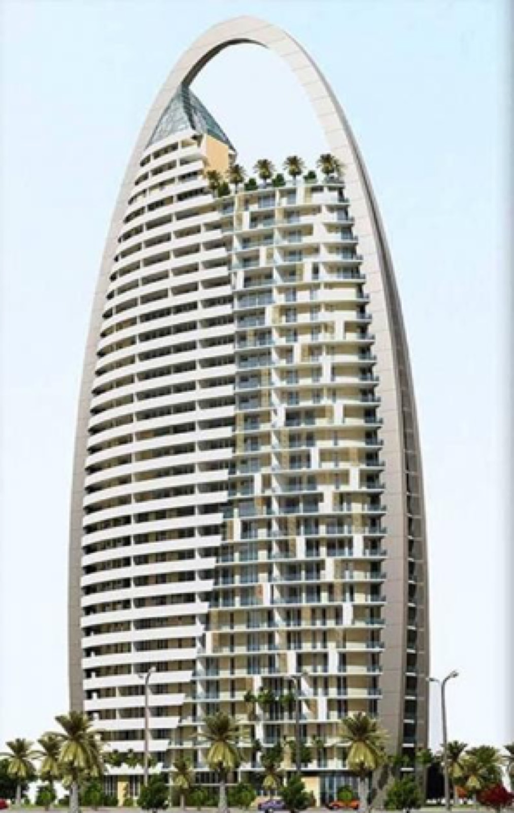 Arcada Bahrain Development featuring Fairmont Hotel gallery view 5