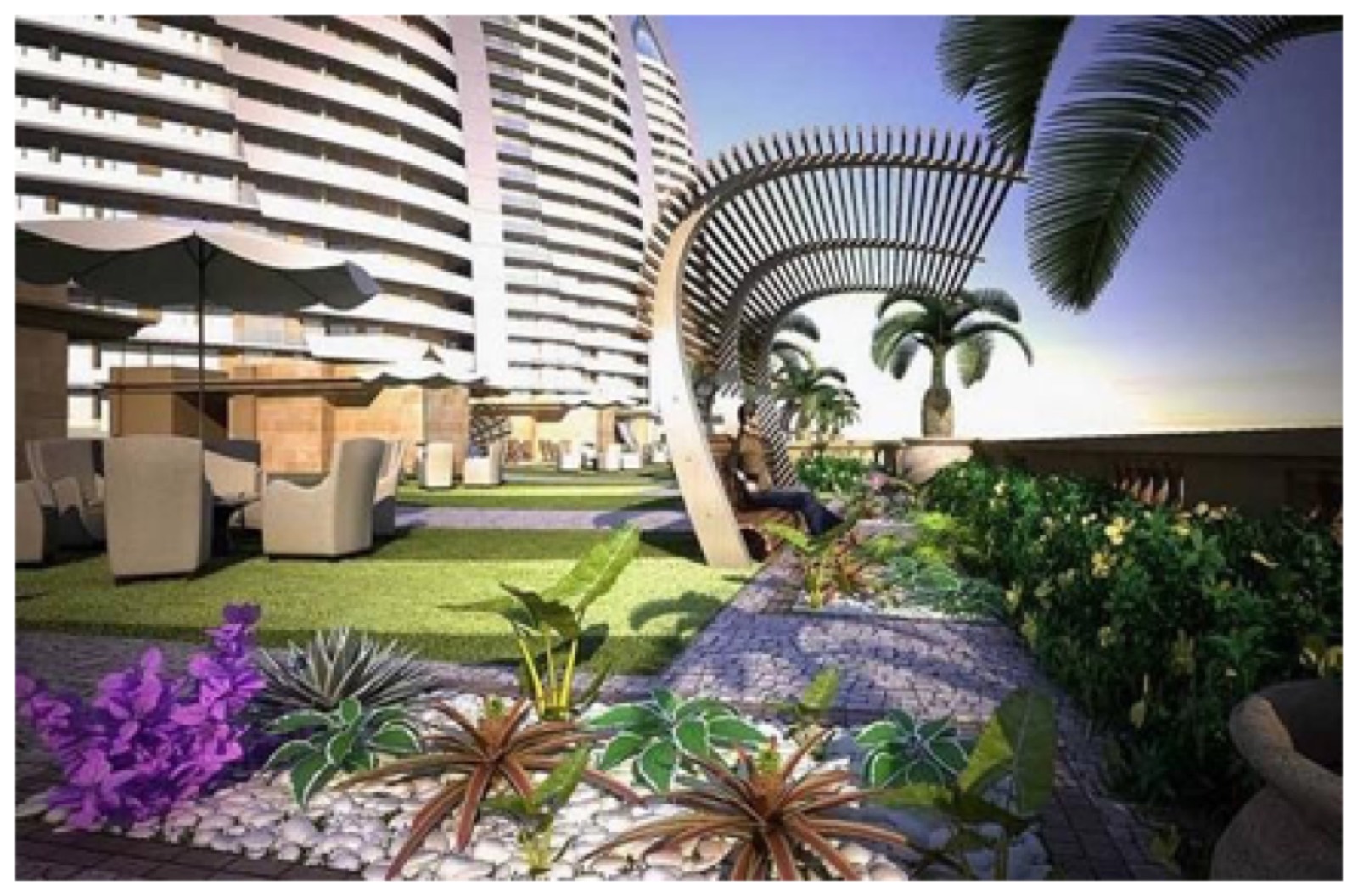 Arcada Bahrain Development featuring Fairmont Hotel gallery view 7